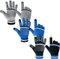 Migliore Wear 3 Paar Kinder Magic Handschuhe mit 2 Touchscreen Finger, Winter Kinder Handschuhe, Warme Strickhandschuhe, Vollfinger Zauberhandschuhe für Jungen Mädchen