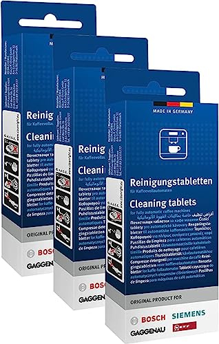 SKB Reinigungstabletten 3 x 10 Stück passend für Bosch Siemens Neff Gaggenau u.a.