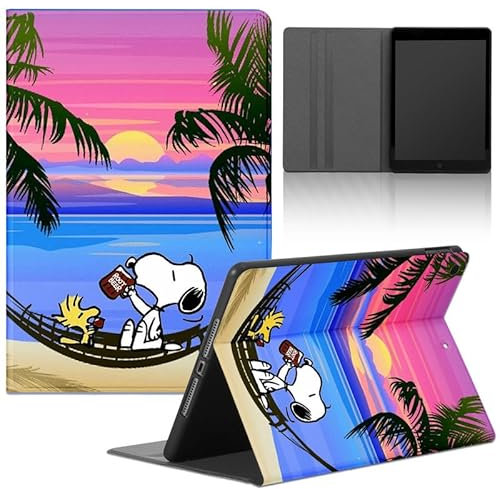 PBNDJVG Tablet Custodia per Samsung Galaxy Tab S6 Lite 2022/2020 10,4'',Antiurto TPU in Pelle PU Custodia con Carino Manga Pattern Supporto Holder Stand Flip Case con Protettiva Folio Cover,S6