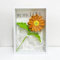 BAYORE Gehäkelte Mit Fotorahmen Fertige Handgefertigte Gestrickter Blumenstrauß Dekoration Desktop Ornamente Muttertagsgeschenk Gestrickter Blumenstrauß