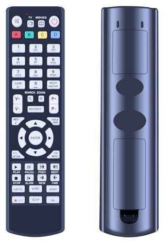 GOUYESHO Neue Ersatz Fernbedienung für Kartina Micro HD und Dune HD HD Smart, Passend für Kartina HD 301 Prime Base Lite Max, für Dune HD TV-101 TV-102 TV-301 TV-303D Base 3D Smart B1 H1 D1 Lite 53D