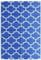 vidaXL Tapis d'extérieur Bleu 140x200 cm PP, Tapis de Jardin, Tapis de Sol, Moquette de Sol, carpette, Tapis de Patio