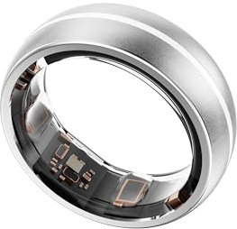 NEXTring N2 Smarter Gesundheitsring Smart Health Ring Silber-matt Größe 9