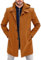 BERCIELY Taschen Jacke Herren All-Match Einfarbig Revers Komfortabel Jacke Männer Urban Vintage Casual Jacke Herren Mode Trend Jugend Jacke Herren A-Camel XXL