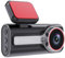 4K Camara Coche grabadora,Dashcam 4K/1080P WiFi Dash CAM Coche,GPS Tracker Visión Nocturna,170°+140°Gran Angular,G-Sensor,Grabación en Bucle,2.0 IPS,Soporte máximo 128g,App,Kit Monitor 24h