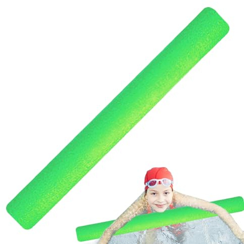 Schwimmende Poolnudeln - Schaumstoffrohr, Leuchtstab | 59 Zoll dicker schwimmender Stab mit vibrierender Oberfläche und flexibler Form, ideal zur Unterstützung der Balance beim Schwimmen bzw