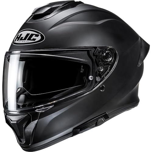 HJC, Integraler Motorradhelm C71 UNI Semi Flat Black, S