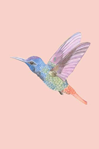 Hummingbird Journal. Blank Lined Notebook For Bird And Nature Enthusiasts
