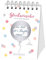 Rubbel-Tischkalender Glückwünsche: Tischkalender - nicht jahresgebunden