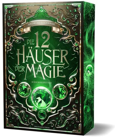 Die 12 Häuser der Magie - Schicksalsretter: Urban Fantasy, mit magischen Häusern, großen Intrigen und überraschendem Twist | Softcover mit Farbschnitt-Garantie