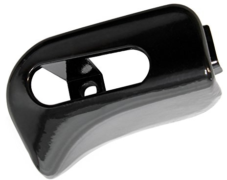 Abdeckkappe Aufnahme Sonnenblende Links Metall schwarz kompatibel mit Mercedes SL R129 W124