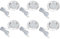 CICMOD 12V Focos Led Empotrables Techo Blanco Foco empotrable led techo LED bajo luz de gabinete para Camper Caravan Barco Cocina Armario