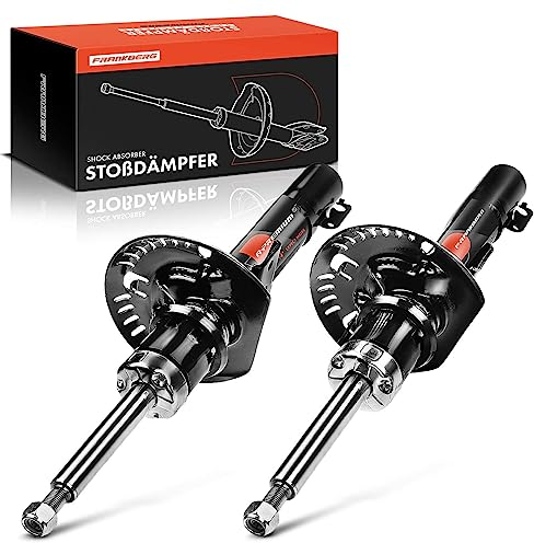 Frankberg 2x Stoßdämpfer Gasdruck Vorderachse Kompatibel mit A2 8Z0 2000-2005 Cordoba 6L2 2002-2009 Fabia I 6Y2 1999-2008 Replace# 334835