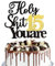 Xsstarmi 1 Pack Holy Shit You are 15 Cake Topper Glitter Happy 15th Birthday Cake Pick Sweet 15 Fifteen Cheers to 15 Years Cake Decorations for Funny 15th Birthday Party Supplies