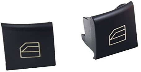 LEDFEWAG 2x Interruttori a pulsante Alzacristalli per auto A1698206710 Compatibile per Class A W169 Class B W245