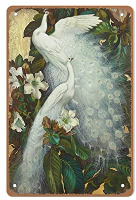 Amazing Birds Vintage-Retro-Poster, modernes Museumskunst, Vintage-Stil, Wanddekoration, Geschenk für Mutter, Vater, Freunde, Blechschild, 14 x 20 cm