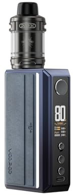 VOOPOO Drag 5 Kit Mod Tank Starter Kit 2ml Capacity (Battery not included) (No Liquid No Nicotine) (Gradient Blue)