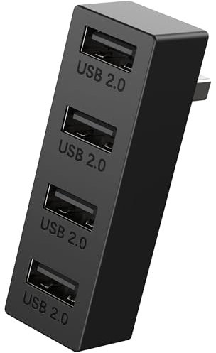 Mueuton USB HUB 2.0 per Xbox Series X/S, adattatore di espansione splitter USB HUB Xbox ad alta velocità compatibile con console Xbox Series X/S