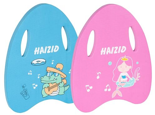 2 Stück Schwimmbrett für Kinder,Schwimmbrett Kickboards Mit Griffen, Schwimmen Board Zubehör, Wasser Spaß Training Ausrüstung Schwimmen Training Pool Cartoon für Kind