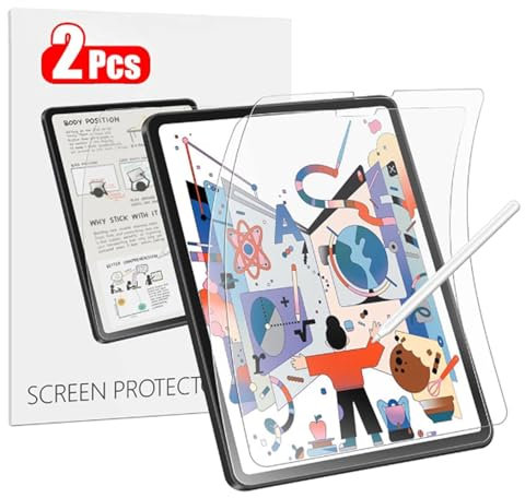 CHSTLS 2 Pack Paper Screen Protector for iPad Mini 7.9 inch, iPad Mini 5 4, Matte PET Film for Drawing, Writing Feel Like on Paper, Scratch Resistant, Anti-Glare, Anti-Fingerprints
