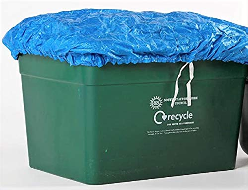 GREENBANKS RECYCLING BOX COVER FOR COUNCIL BOX - BLUE