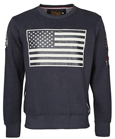 Top Gun Herren Sweater Game Tg20191027 Navy,S