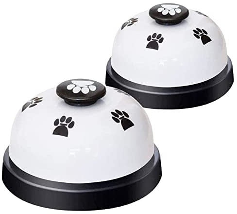 Alinana Set di 2 Campanello per Cani per Allenamento alla Porta - Campanelli da Suonare per Uscire, Dispositivo di Comunicazione per Cani e Gatti