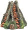 Balacoo Volcano Aquarium Volcano Ornament Air Stone Fish Tank Decoration Aquarium Air Bubbling Volcanic Stone for Fish Tank