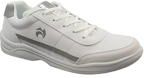 Henselite Mens Victory VSL Sports Shoes-Color White Grey-Size 12