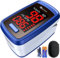 [2024] aCurio Pulse Oximeter CE Approved UK, Pulse-Oximeter with Battery and Case Accurate Fast Blood Oxygen Monitor Finger Adults-O2 Sat Monitor Oxygen Saturation Monitor Oxygen Meter