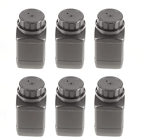 YAKESTYLE 1,5 m 6 Farbe UV-Tintenrohrschlauch-Rohrzeile mit UV-Quadrat Kleiner Dämpfer-Schraubnüsse oder for Epson UV R330 L800 L805 L1800 R1390 (Color : 6 Empty Ink Bottles)