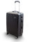 Lacestone Barut Trolley Hartschalen Koffer Hartschalenkoffer Hardcase Größe L - Modell General (Schwarz)