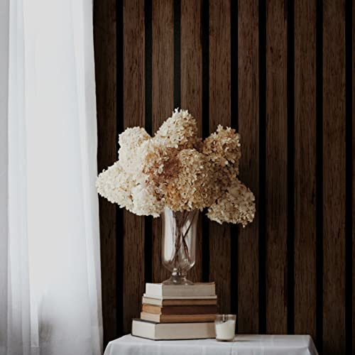 Muralo - 3D Tapete Holzoptik - Vliestapete - Fototapete 3d Effekt - Tapete für Wohnzimmer Schlafzimmer Wandtapete - Holz Imitation Muster Lamelle - Wandpaneelen Imitation [53 x 1000 cm]