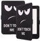 SATURCASE Coque pour Kobo Nia 6.0 2020, belle coque de protection à rabat en cuir PU et silicone ultra fine et légère avec fonction veille/réveil automatique (KN-1)