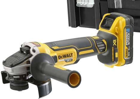 DEWALT DCG409 18v XR Cordless High Power Angle Grinder 125mm 2 x 5ah Li-ion Powerstack