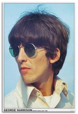 TeDe George Harrison 1966 Kunst Wohnzimmer Schlafzimmer Poster Gemälde Dekorative Malerei Druck Leinwand Wand 20 x 30 cm Unrahmen-Stil