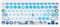 WSLUCKO Silicone Keyboard Cover Skin for Logitech K380 & Logitech Pebble Keys 2 K380s,Cute Design Protective Keyboard Skin, Peony
