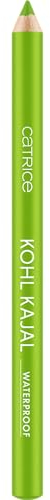 Catrice Kohl Kajal Waterproof, Kajalstift, Nr. 130, Grün, definierend, glänzend, schimmernd, vegan, ohne Mikroplastikpartikel, Nanopartikel frei, ohne Parfüm, 1er Pack (0.78g)