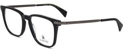 Lanvin Unisex LNV2608 Sunglasses, 001 Black, 53-18-145