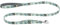 RUFFWEAR Front Range Hundeleine, 1,5 m Lange Hundeleine ohne Ziehen mit gepolstertem Griff, leichte und robuste Hundeleine, geschwungener Salbei