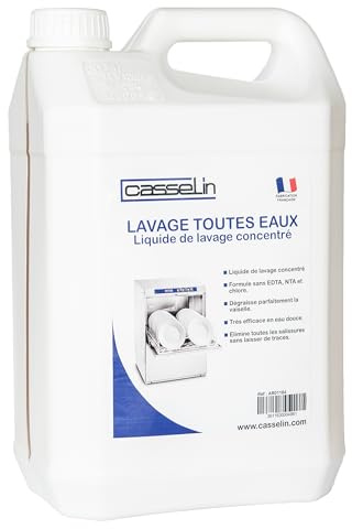 Lot de 4 -Liquide de lavage pour lave-vaisselle 5L-CL4LLLVA5L