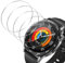 TUTUO [4 Piezas Protector de Pantalla Compatible con Huawei Watch GT5 / GT 5 Pro / GT4 46mm Cristal Templado, 9H Dureza Vidrio Templado Film Protection, Anti-Arañazos, Sin Burbujas