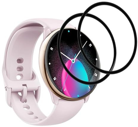 Camokia 2 Stück HD Displayschutzfolie für Amazfit GTR Mini Schutzfolie,Panzer Schutz Glas für Amazfit GTR Mini Panzerfolie,0.33mm Ultra-klar Displayschutz