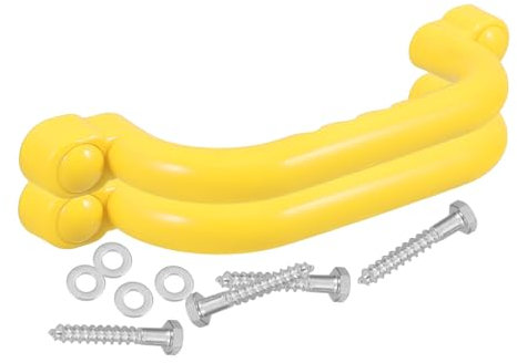 Vaguelly 2pcs Playground Handles Boys and Girls Safety Non-slip Plastic Handle for Outdoor Swing Equipment Playtime