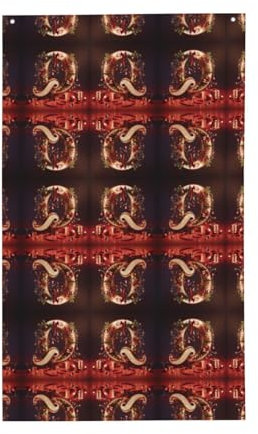 Q Print Gartenflagge für draußen, Herbst Winter Weihnachten Outdoor Flaggen Hofflagge für Urlaubsdekoration