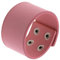 AYWTD Bracelet Homme Cuir,Bracelet De Poignet En Cuir Large Et Simple Tissé À La Main, Bracelet De Ceinture En Cuir Réglable Et Tendance, Pour Hommes Et Femmes, Rose