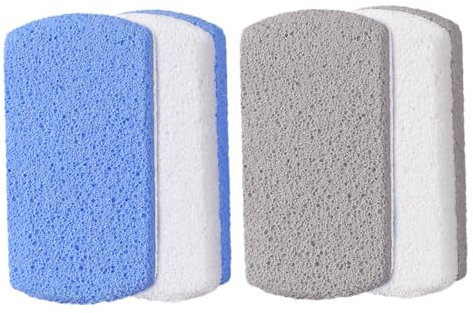 VINTORKY 4pcs Foot File for Foot Care Exfoliating Dead Skin Remover and Callus Trimmer Smooth and Pedicure Tools Colors