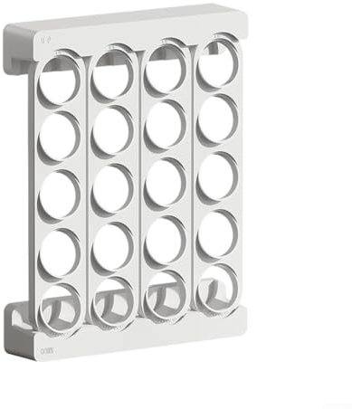 Jotekonoby Distributeur mural de capsules de café, peut contenir 20 capsules, économise de l'espace pour la cuisine et le salon (blanc)
