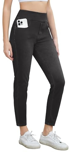 Desol Skinny Jeggings Damen High-Waist 4-Fach Stretch atmungsaktiv