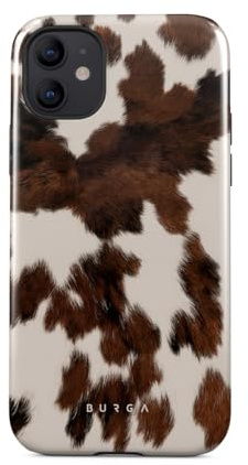 BURGA Handyhülle für iPhone 12 – Unisex Hybrid-Schutzhülle mit stoßdämpfendem TPU & kratzfester Außenschale, erhöhter Displayrand, MagSafe-kompatibel, kabelloses Laden, stylisches Design